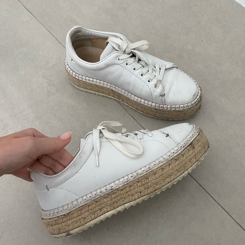 Rag & Bone Kent Leather Espadrille Sneaker